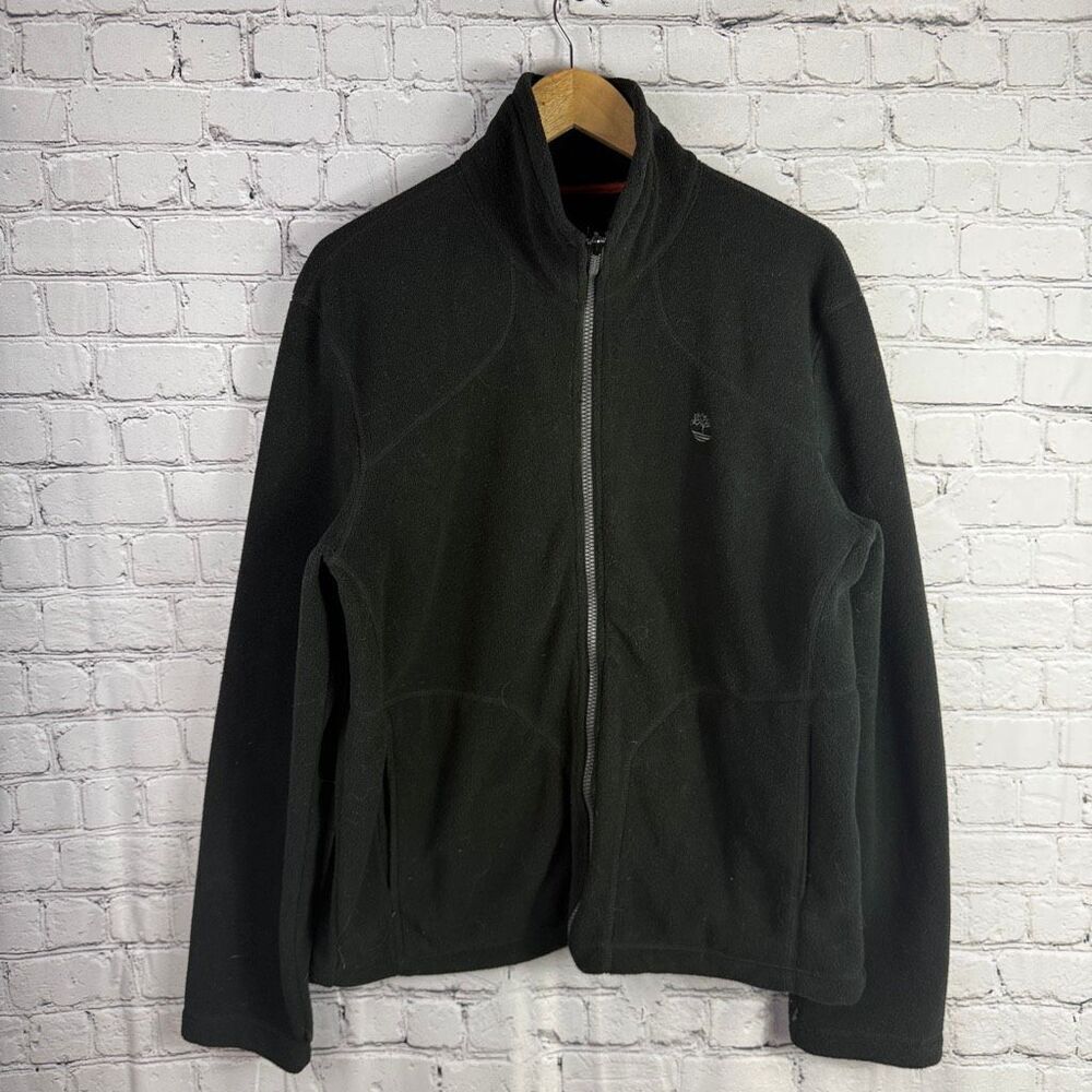 Timberland Black Full Zip Fleece Size L